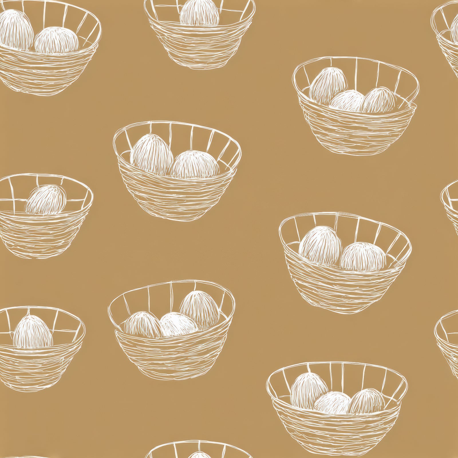 Basket of Orlaine Wallpaper