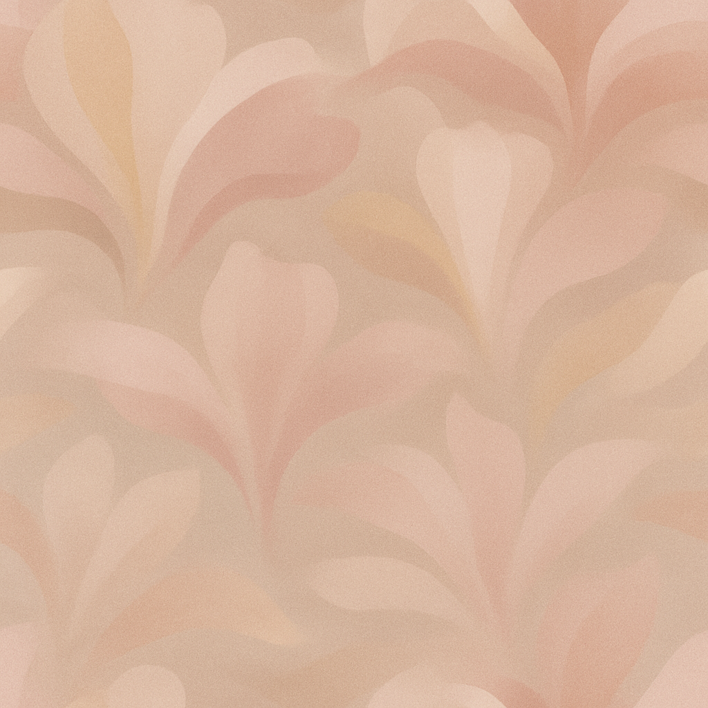 Rosewater veil wallpaper with floral pattern and grainy texture.