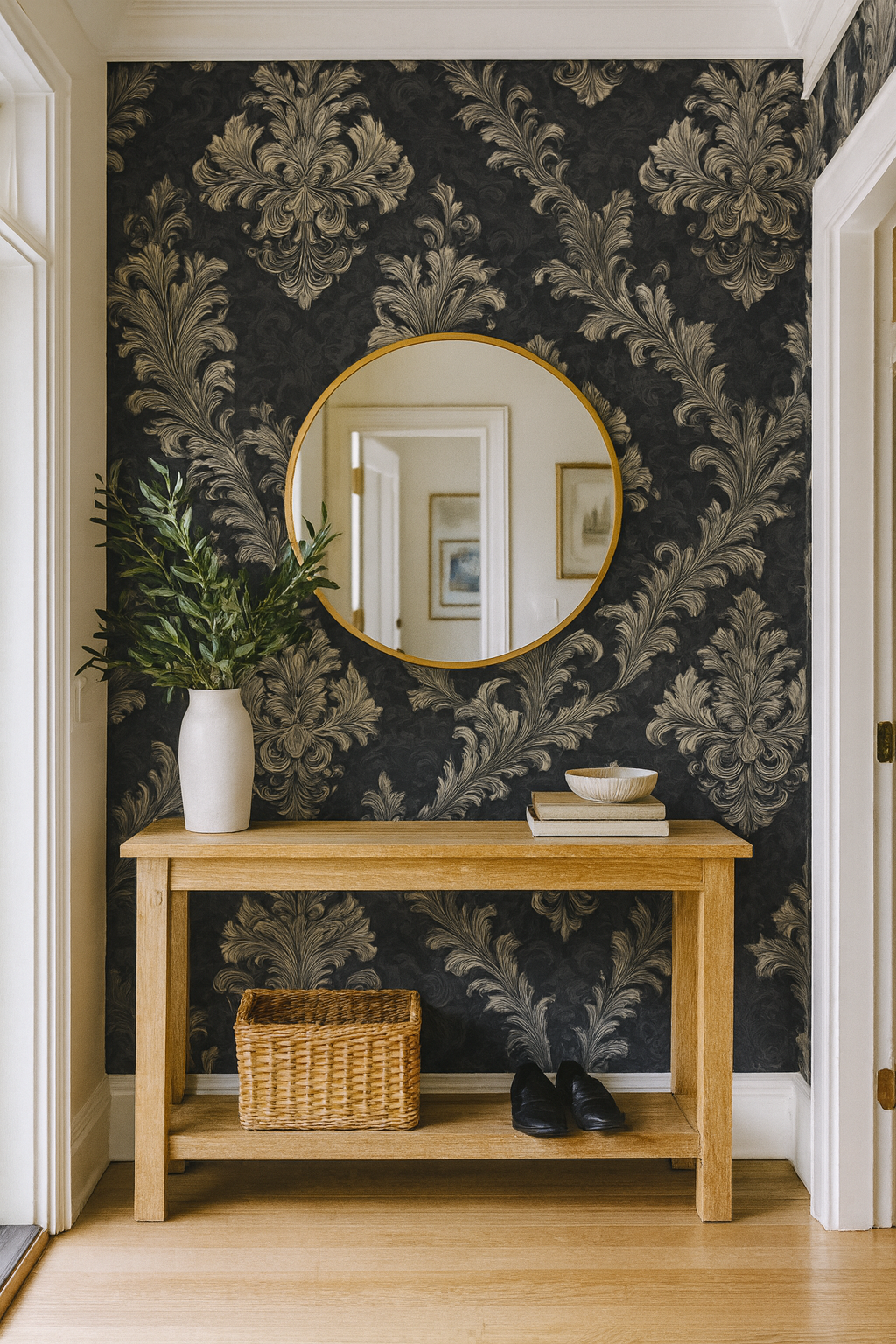 Noir Versailles Wallpaper