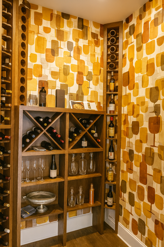 Cabernet Collage Wallpaper