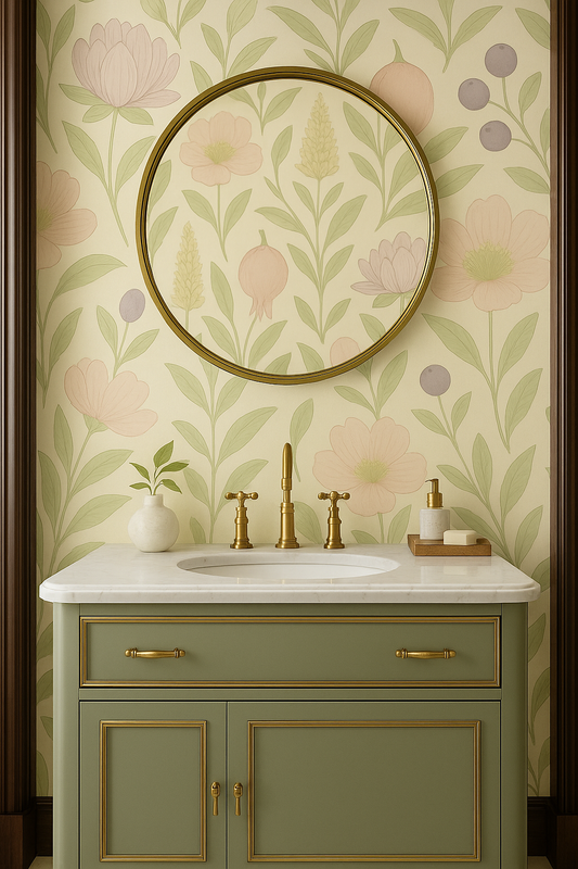 Pomegranate Parade Wallpaper