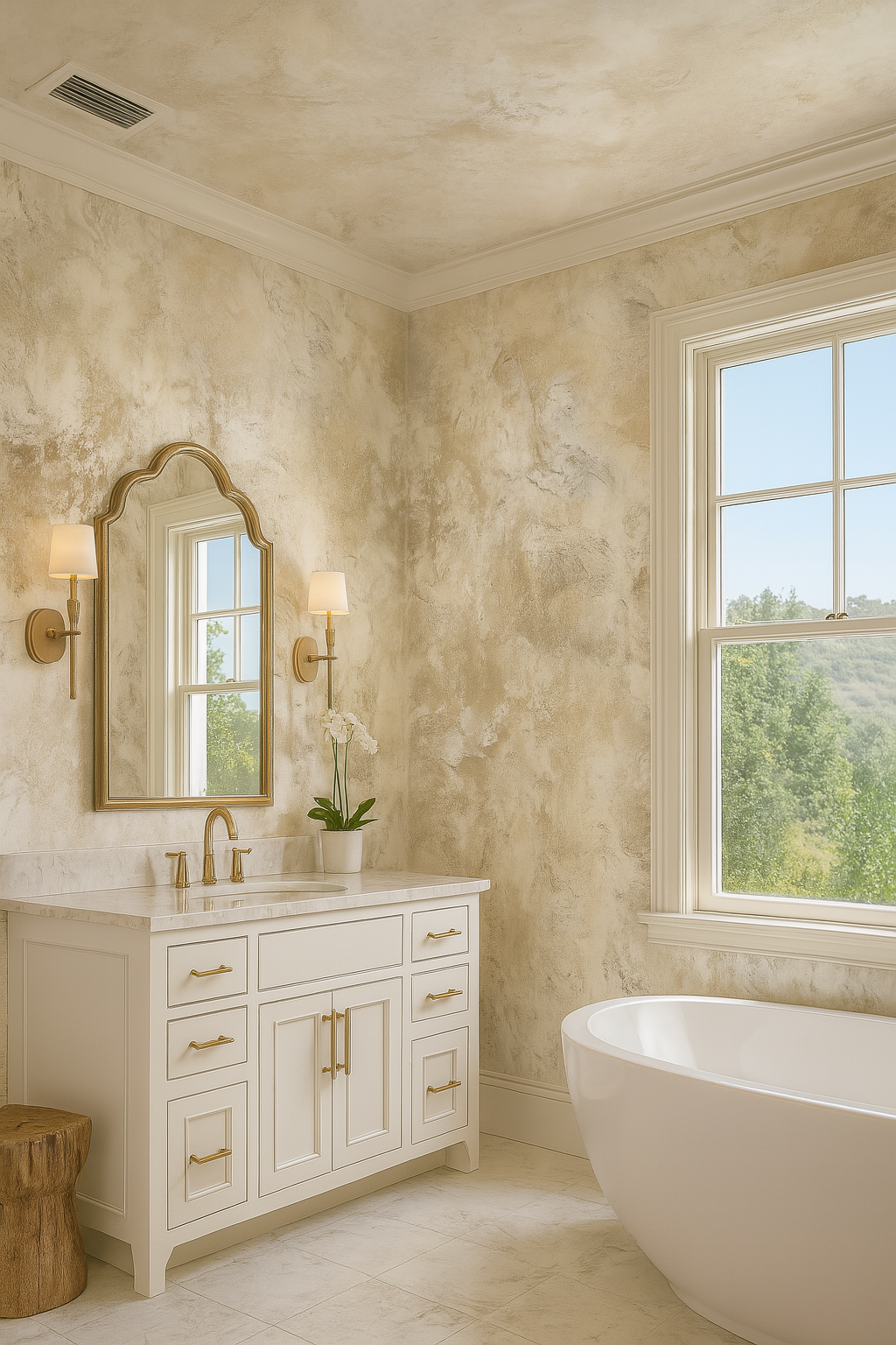 Claystone Veil Wallpaper