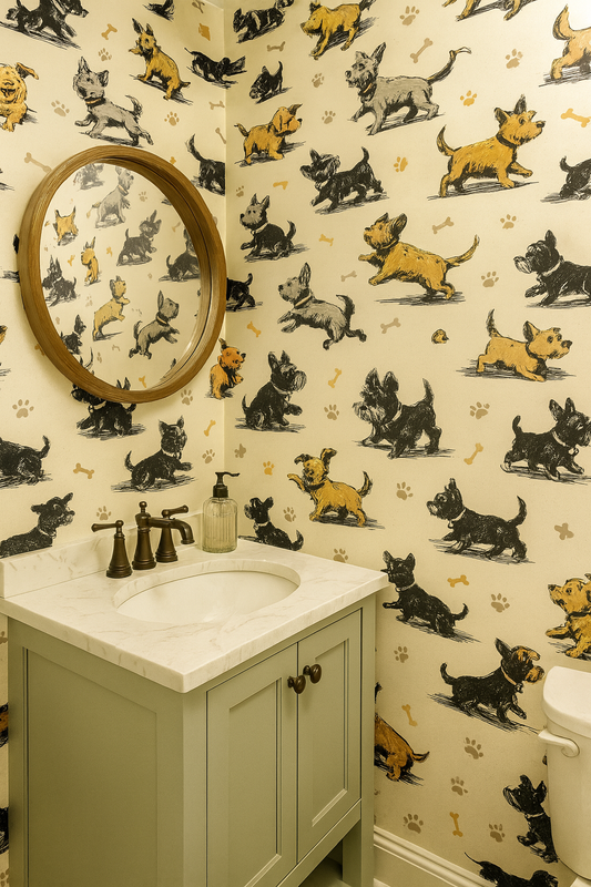 Terrier Tango Wallpaper