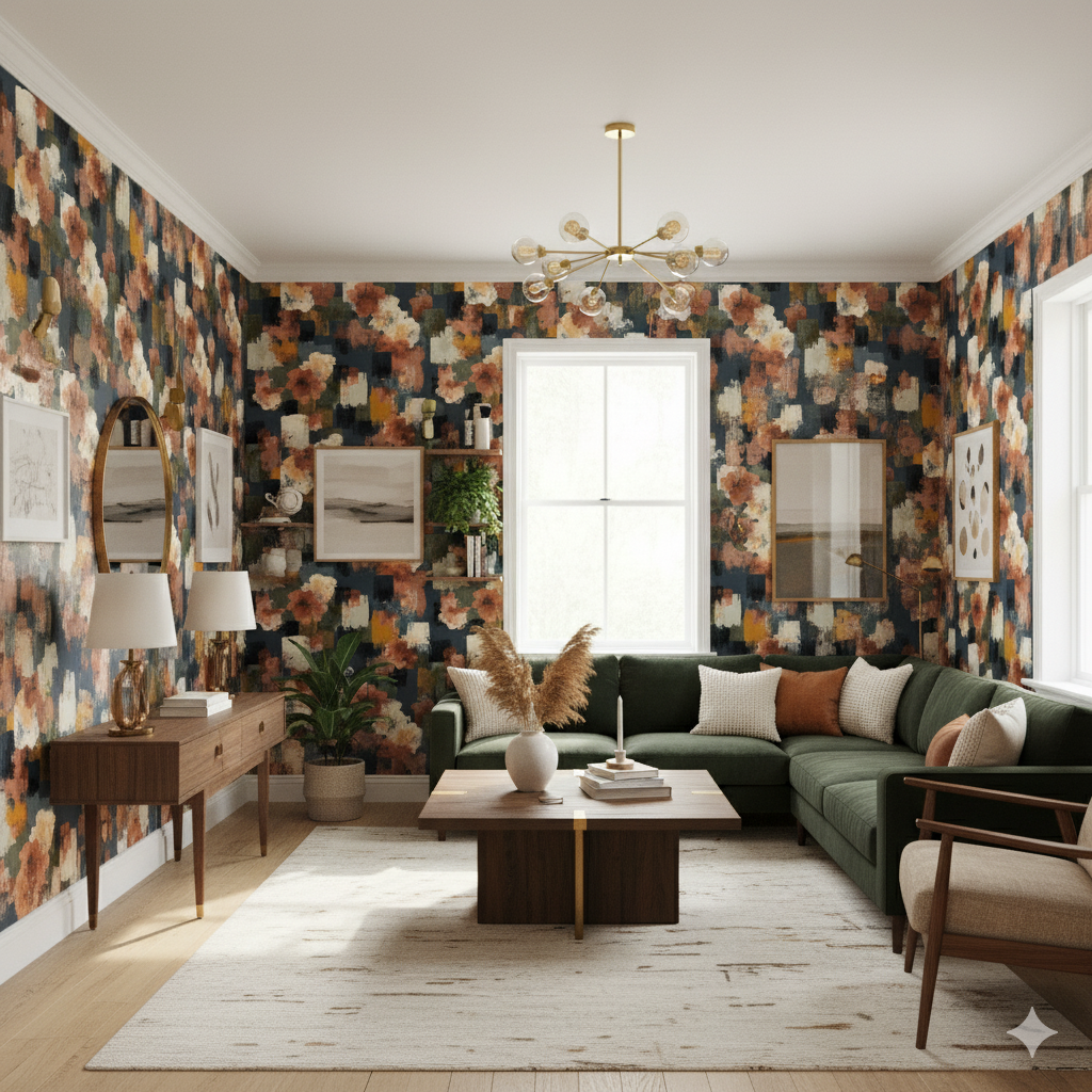 Ember Garden Wallpaper