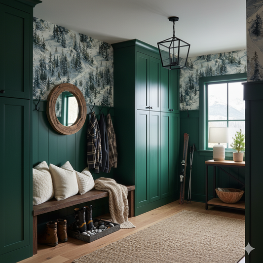 Frostline Descent Wallpaper