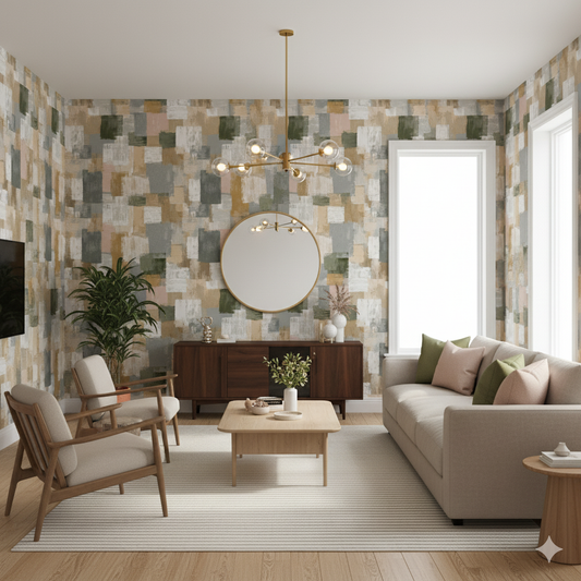 Prairie Grid Wallpaper