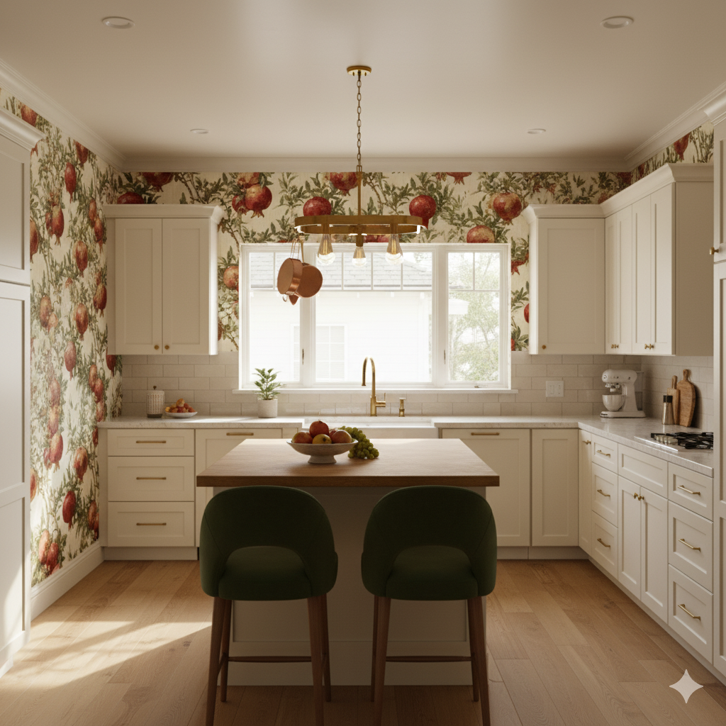 Garnet Grove Wallpaper