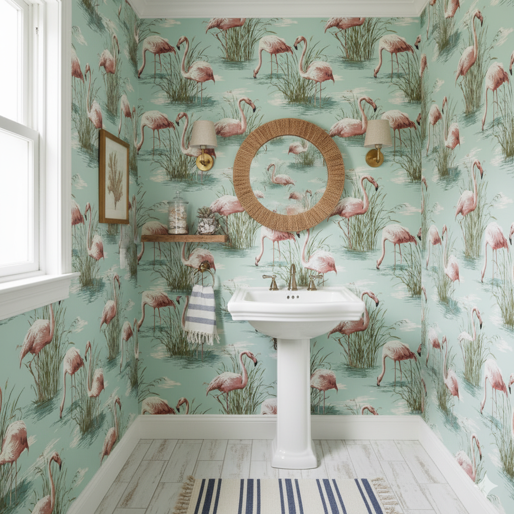 Rosado Marsh Wallpaper