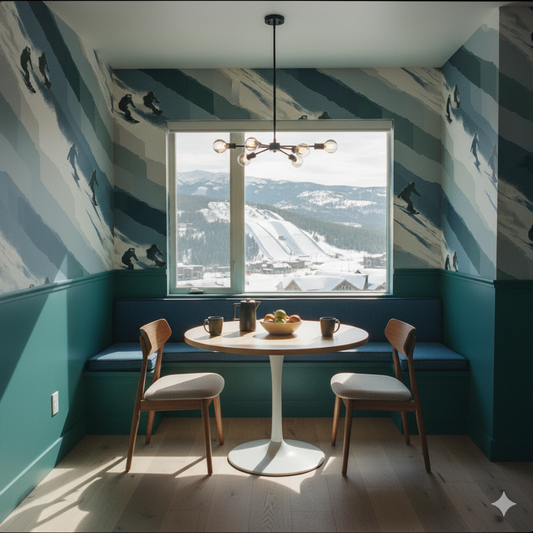 Alpine Descent Wallpaper