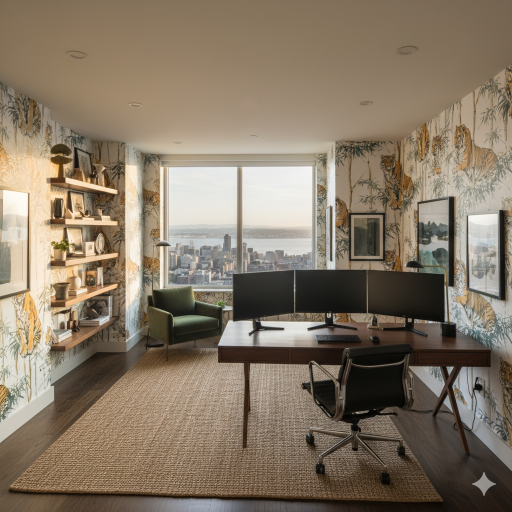 Bamboo Royalty Wallpaper