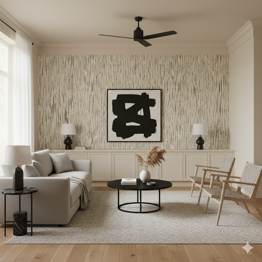 Blackwood Etch Wallpaper