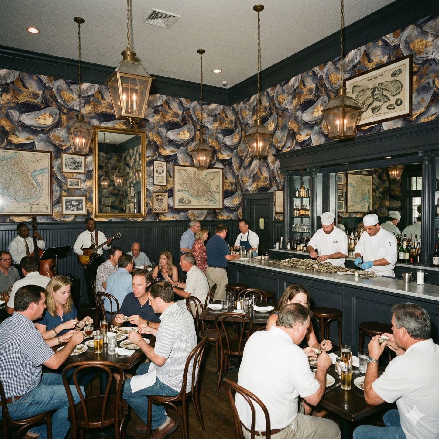 Gilded Brine Wallpaper