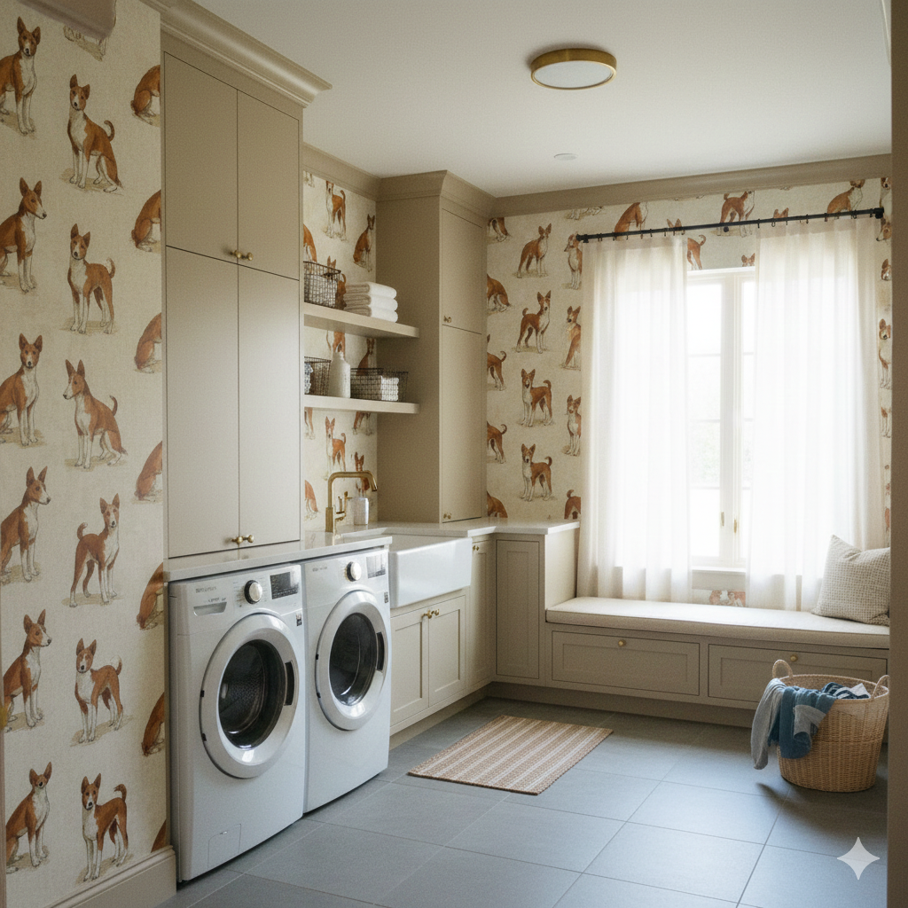 Clay & Laurel Wallpaper