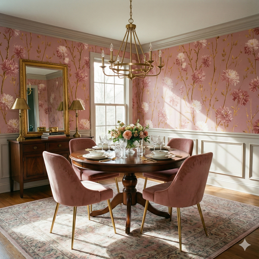 Rosette Emberfield Wallpaper