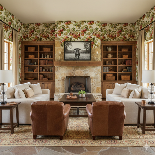 Orchard Lane Wallpaper