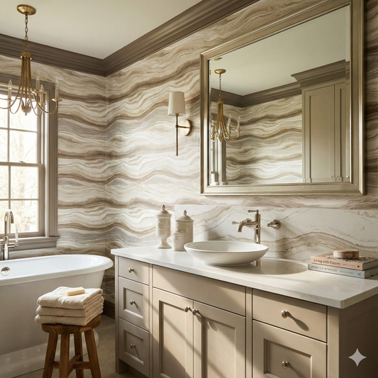 Stoneveil Strata Wallpaper