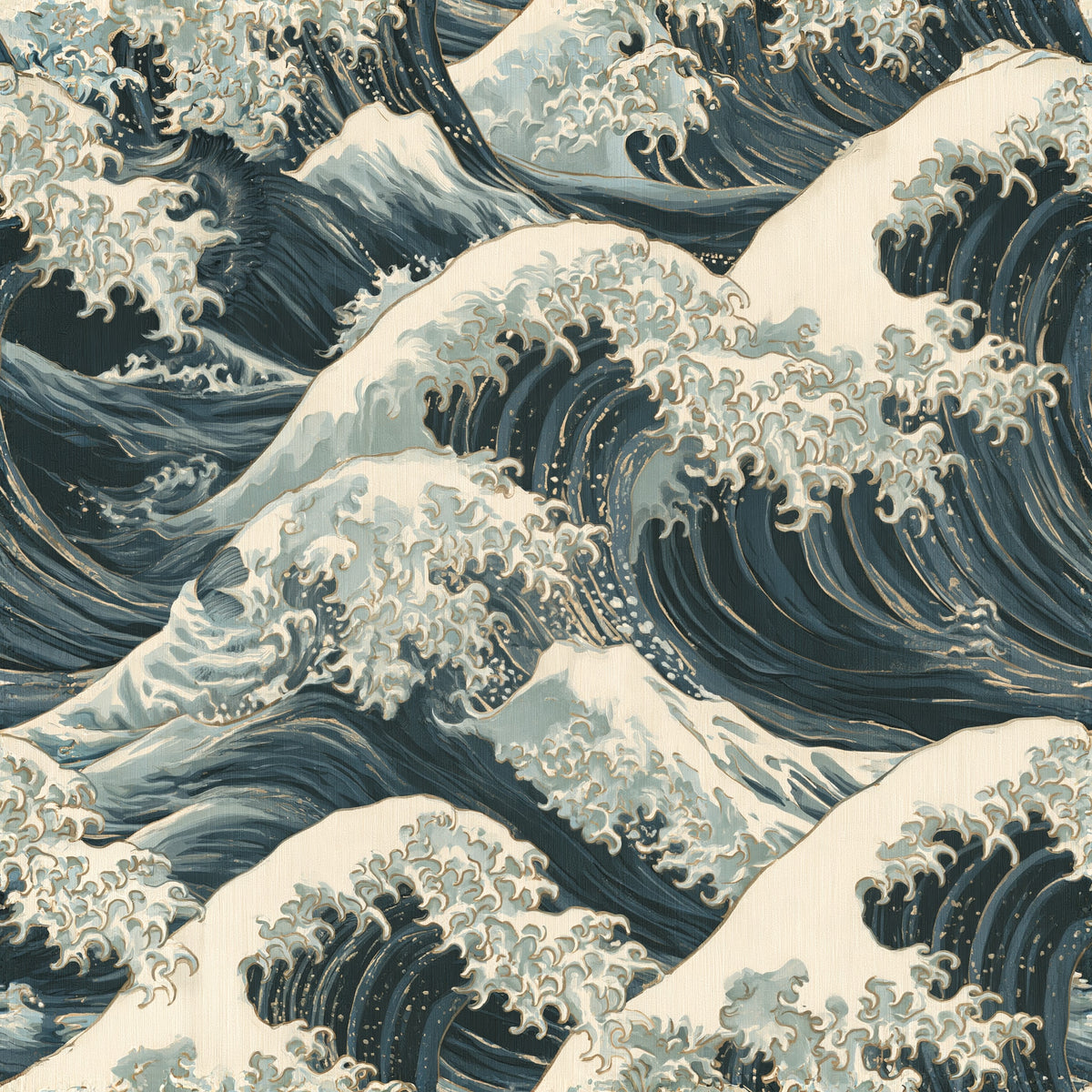 Crest and Trough — wallpaper pattern