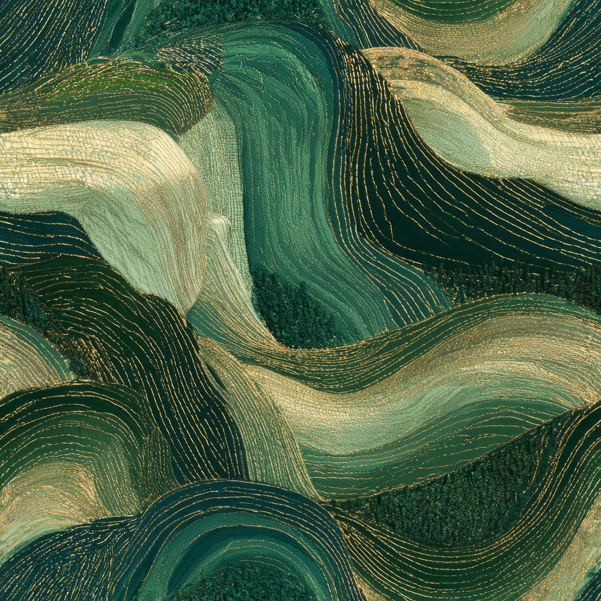Sweeping Terrain — wallpaper pattern