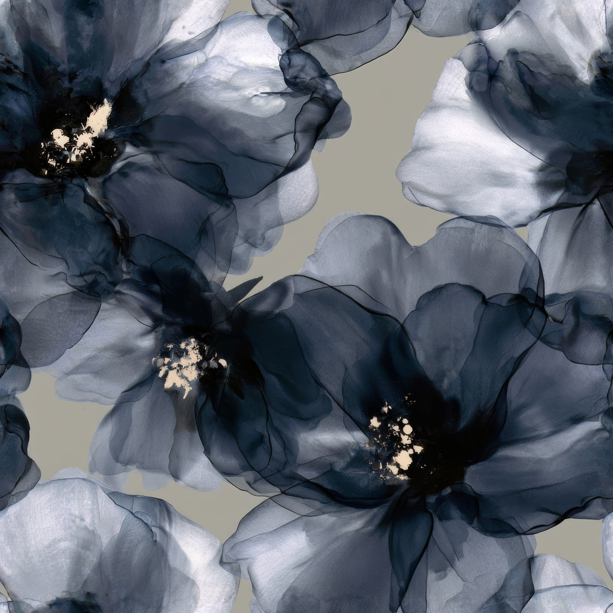 Ink Bloom Overlay — wallpaper pattern