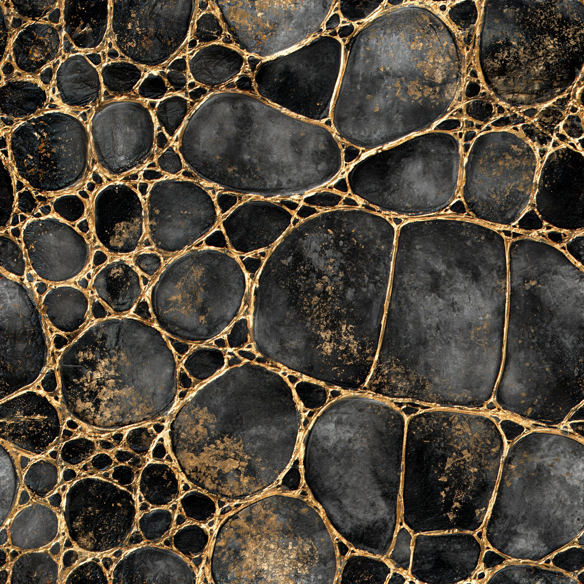 Kintsugi Magma — wallpaper pattern