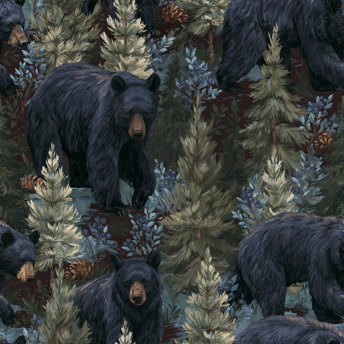 Forager's Path — wallpaper pattern