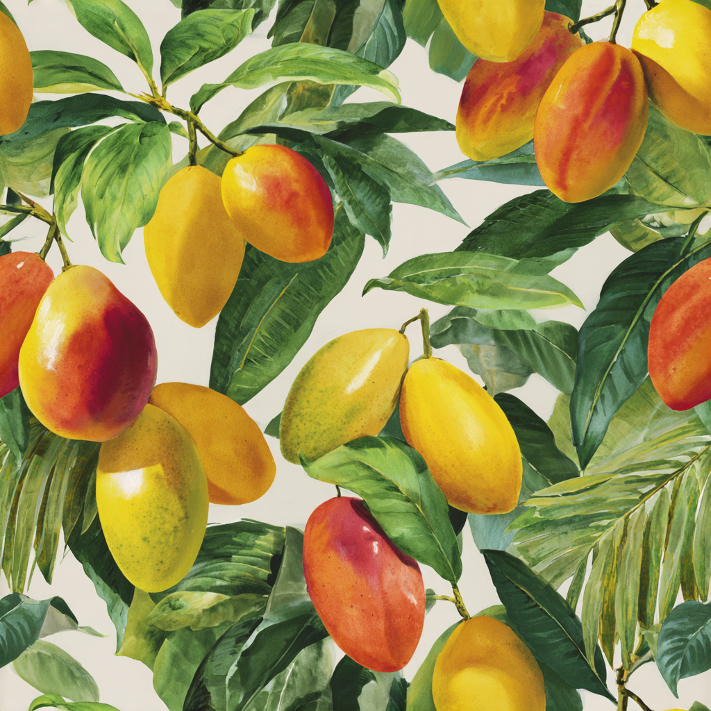 Mango Grove Wallpaper