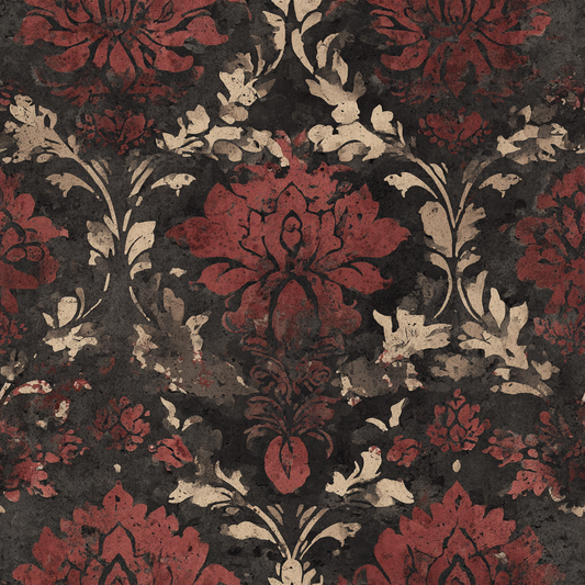 Red Monastery Wallpaper