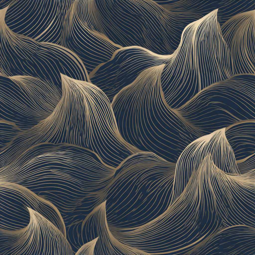 Gilded Current Wallpaper