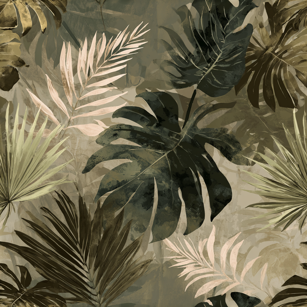 Palmera Nocturne Wallpaper