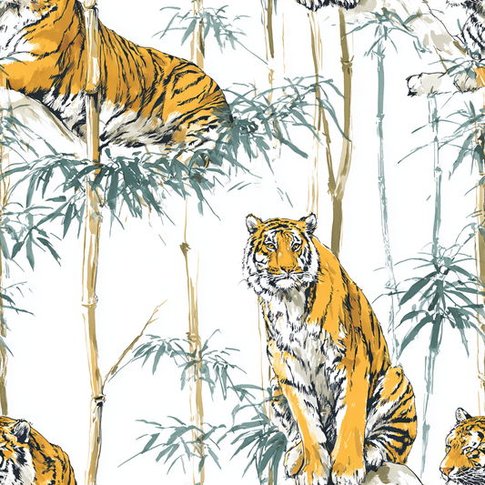 Bamboo Royalty Wallpaper