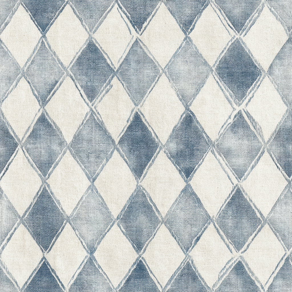 Denim Geometry Wallpaper