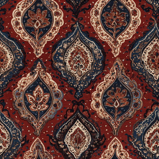 Souk Garnet Tapestry Wallpaper