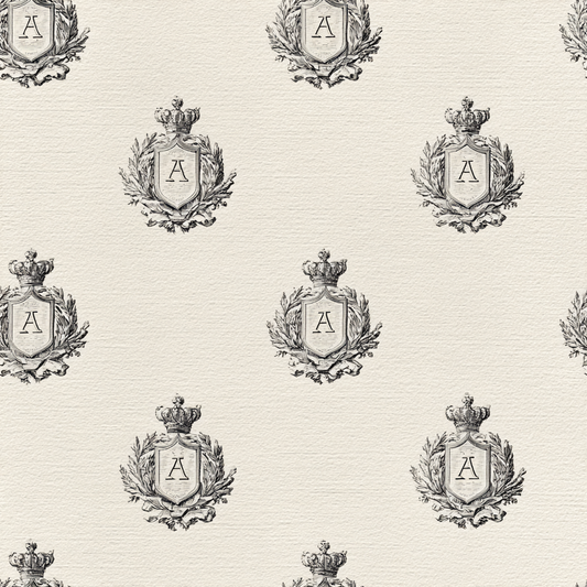 Monogram Manor Wallpaper