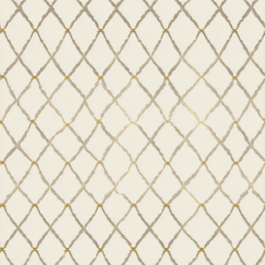 Gilded Trellis Wallpaper