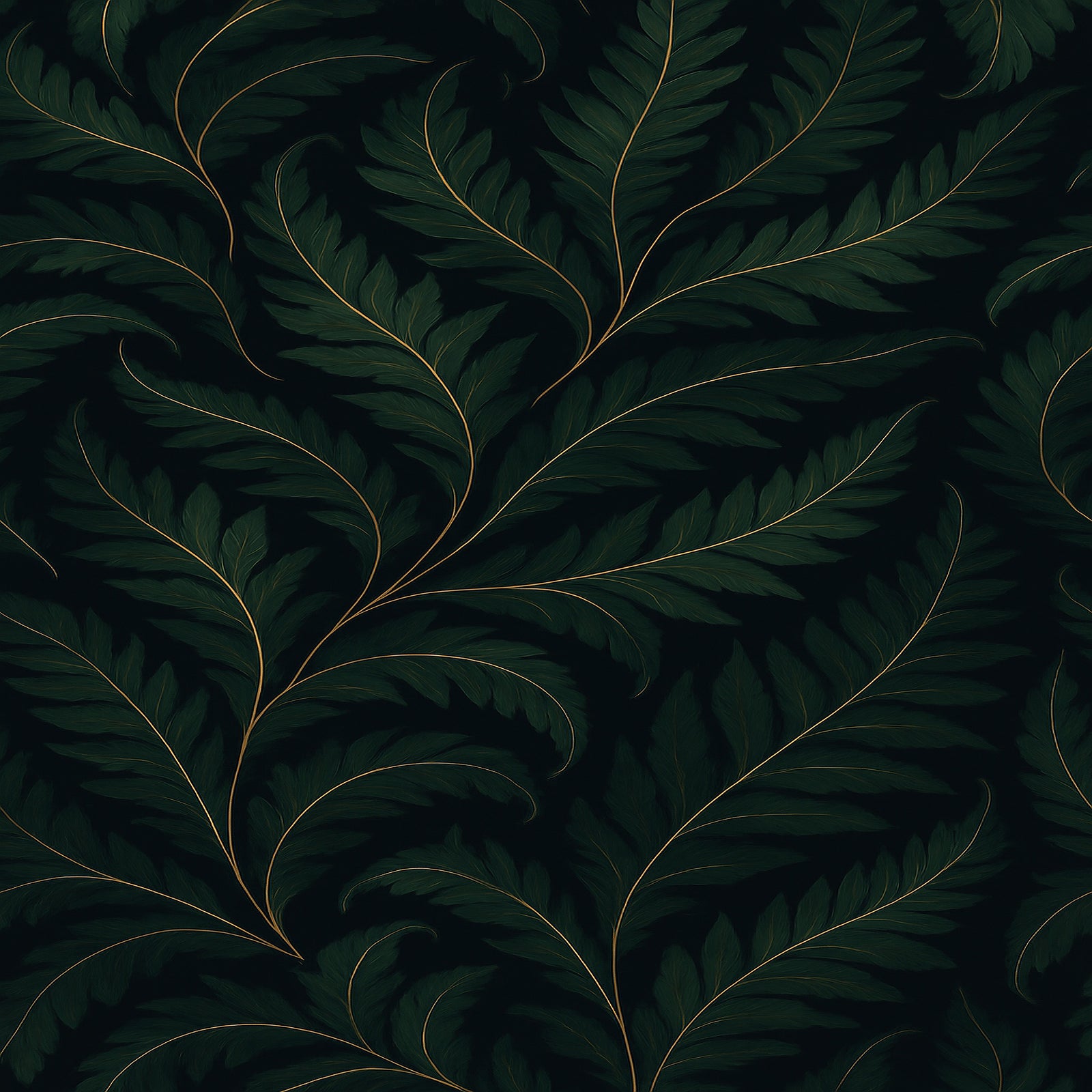 Wild Fern Wallpaper