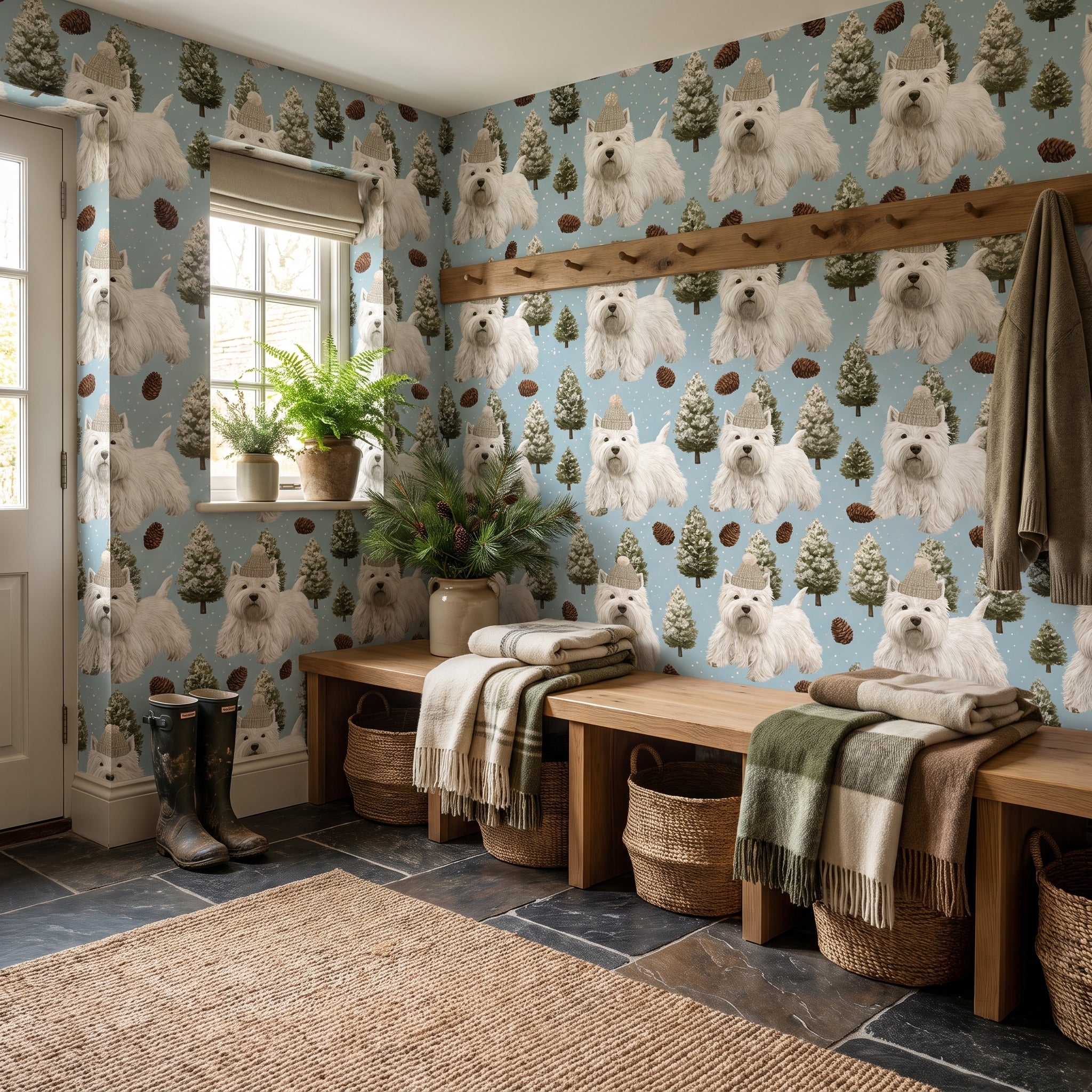 Pom-Pom Terriers — styled room 1