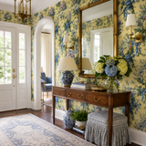 Yellow Garden Society Wallpaper