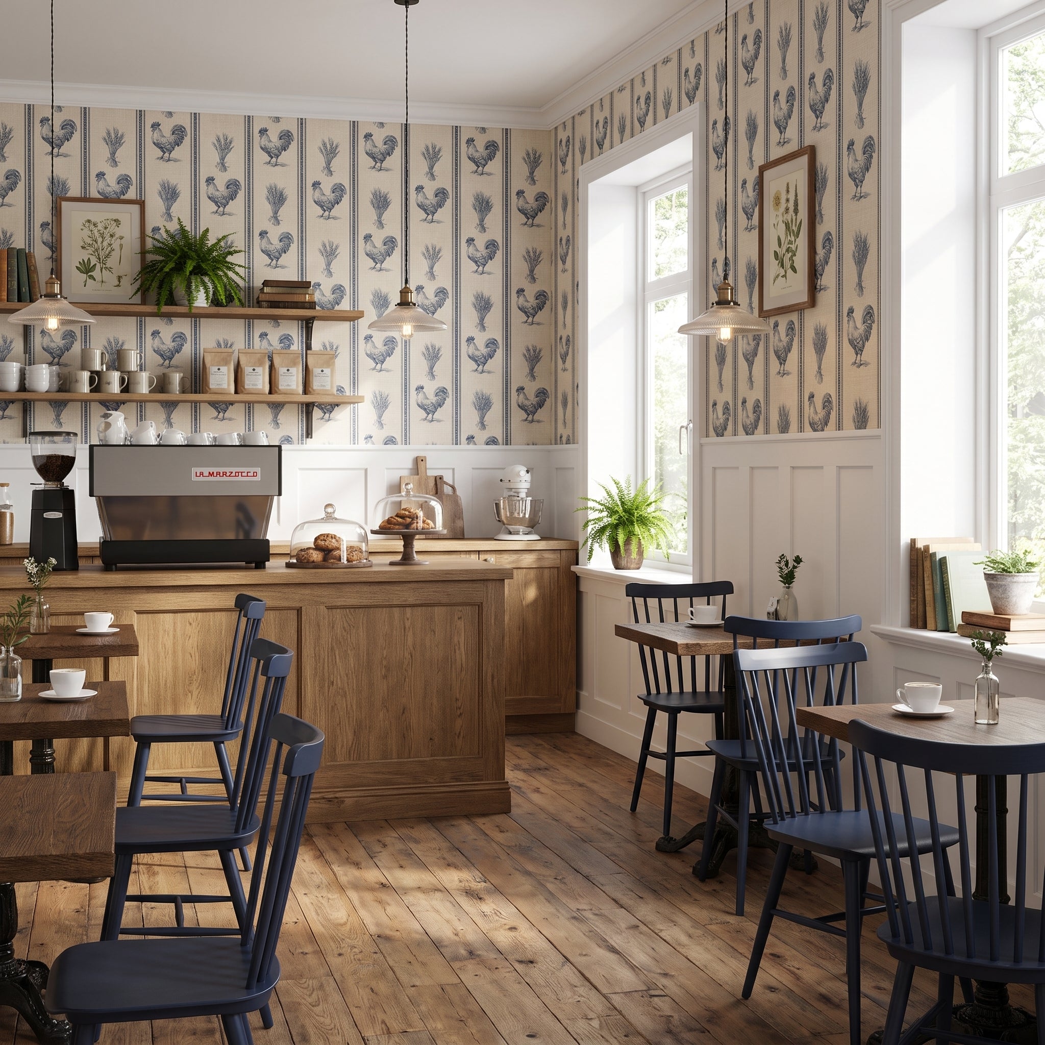 The Miller's Row — styled room 1