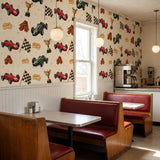 Grand Prix Sunday — styled room 1
