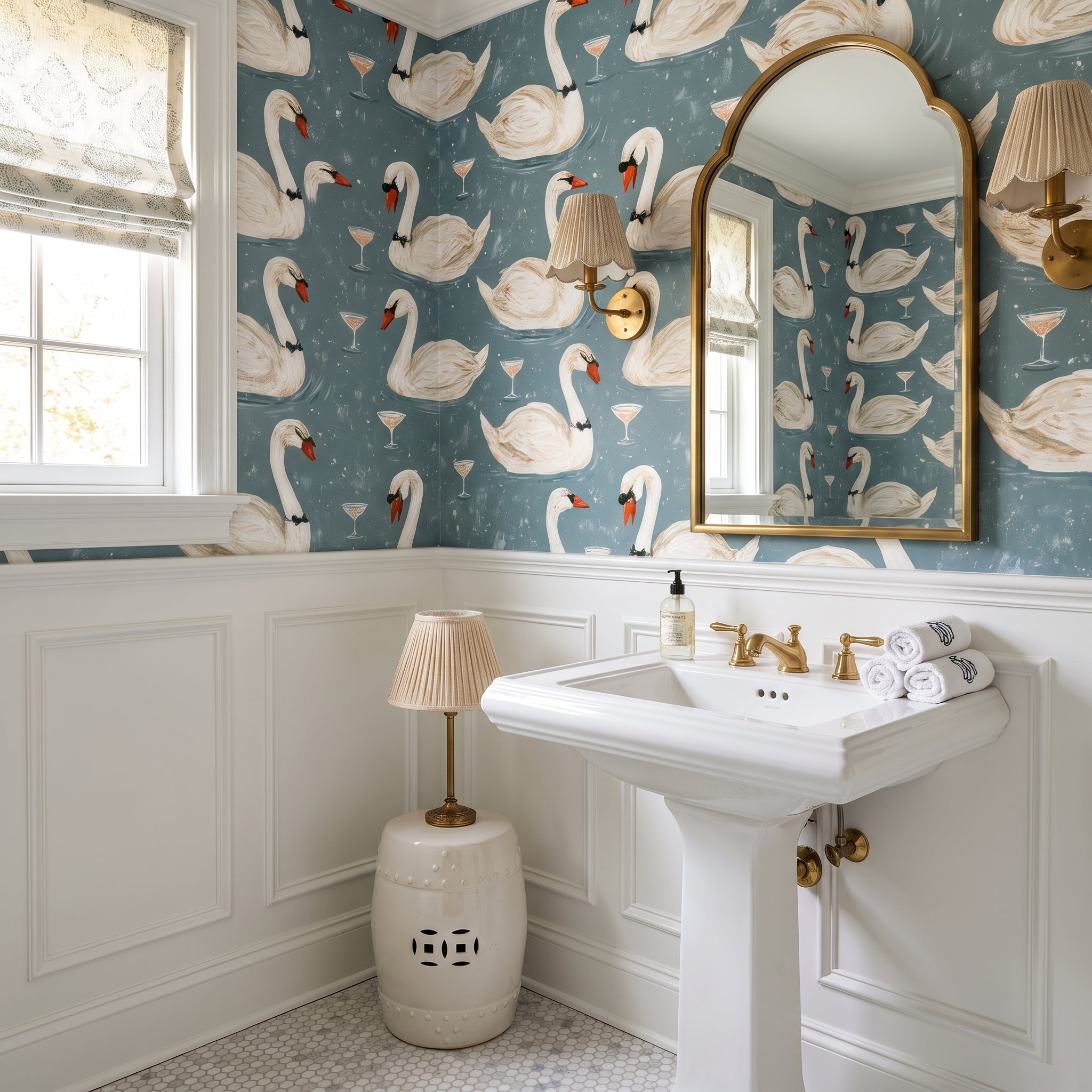 Dapper Swan Gala — styled room 1