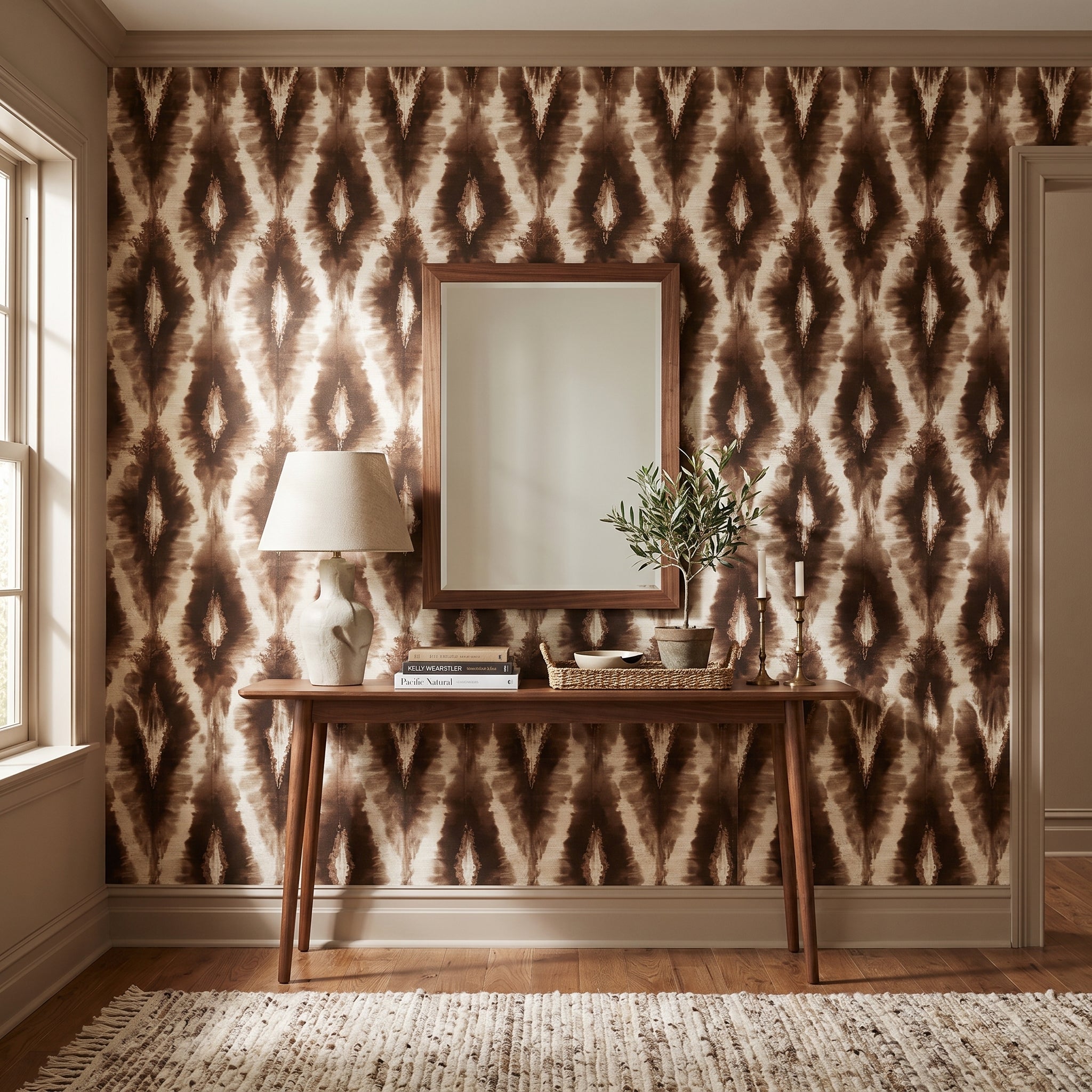 Ikat Espresso — styled room 2