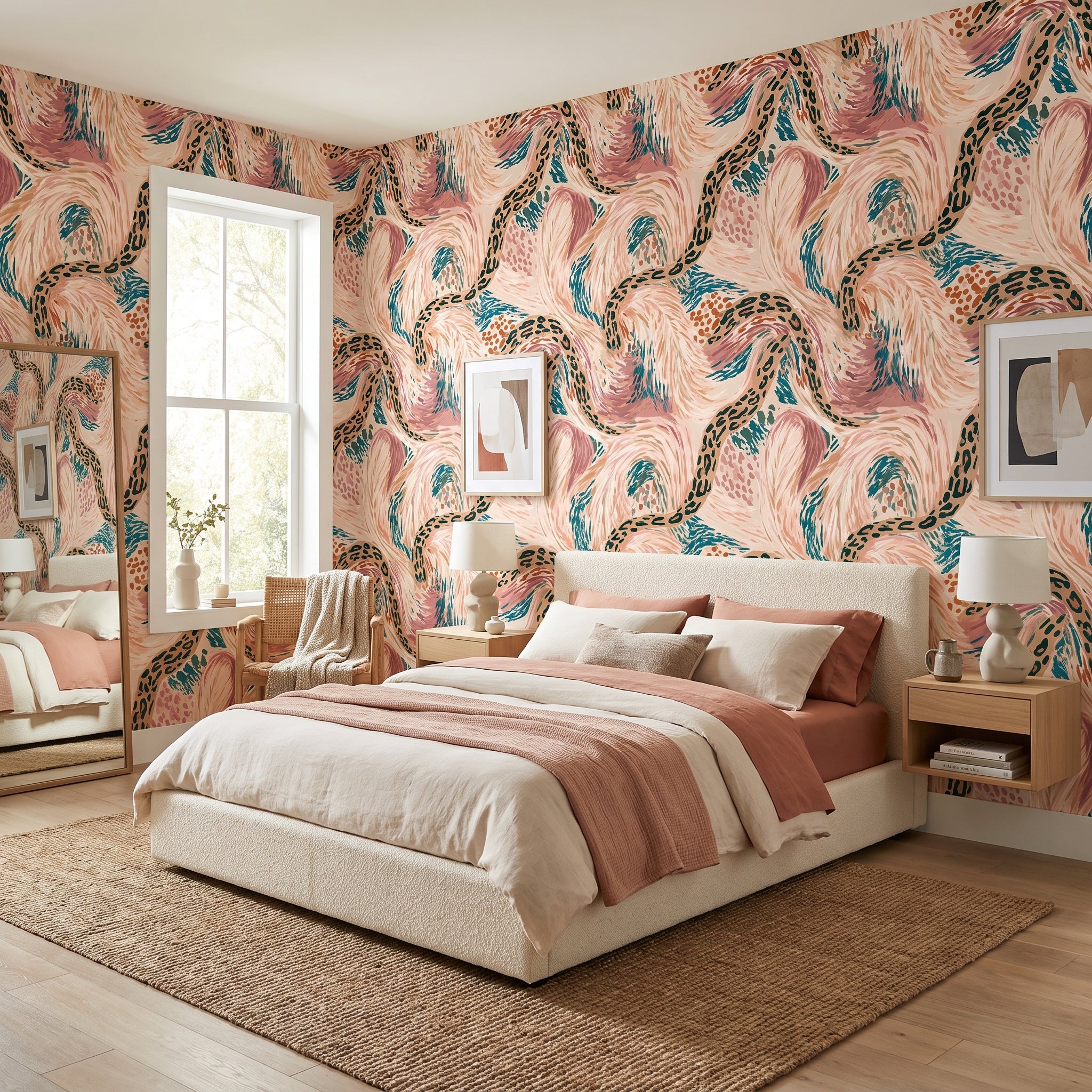 Rosette Meander — styled room 3