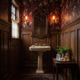 Cavalier in Crimson — styled room 2