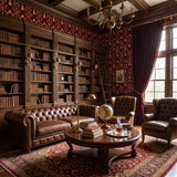 Crimson Tassel Gala — styled room 1