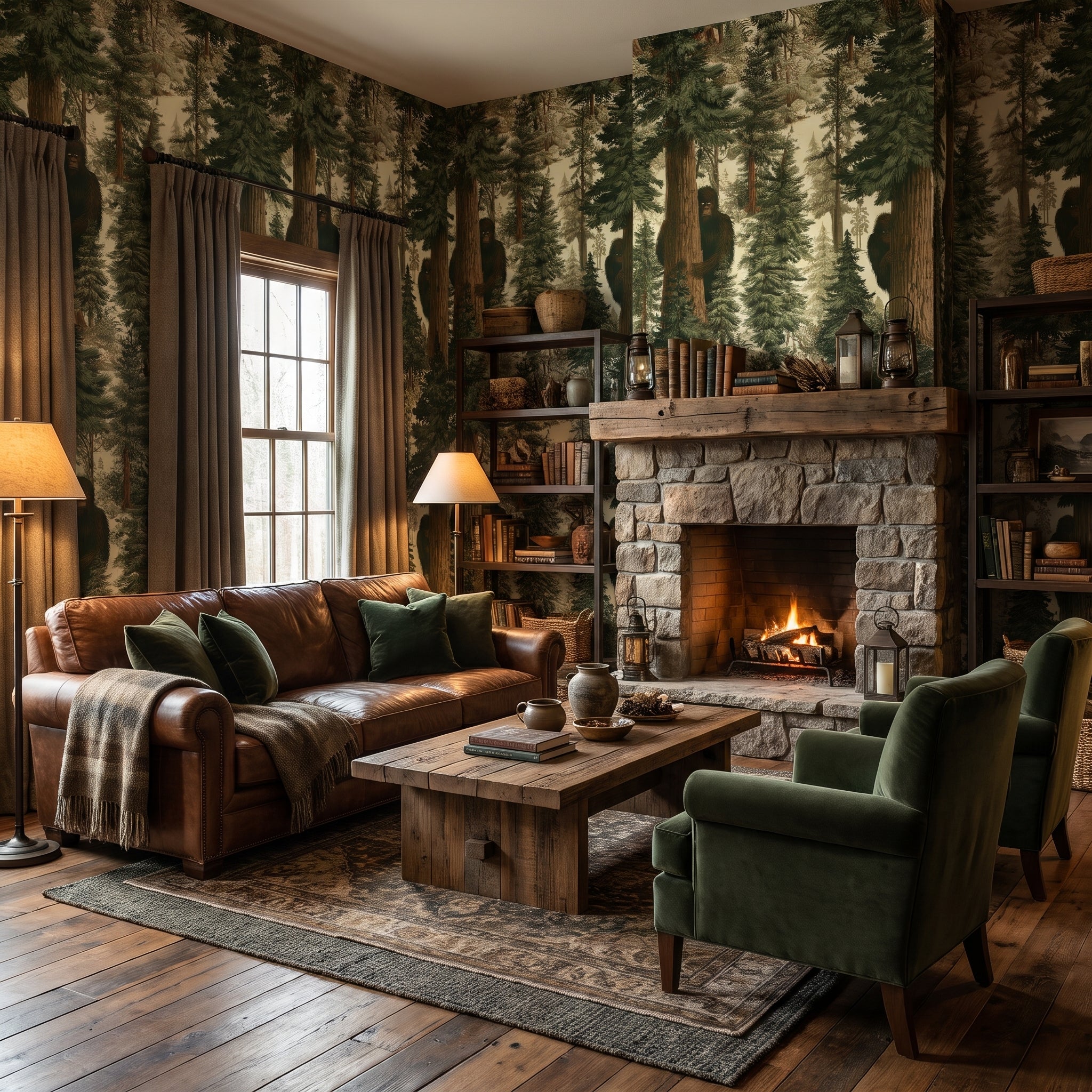 Timberline Watchers — styled room 1