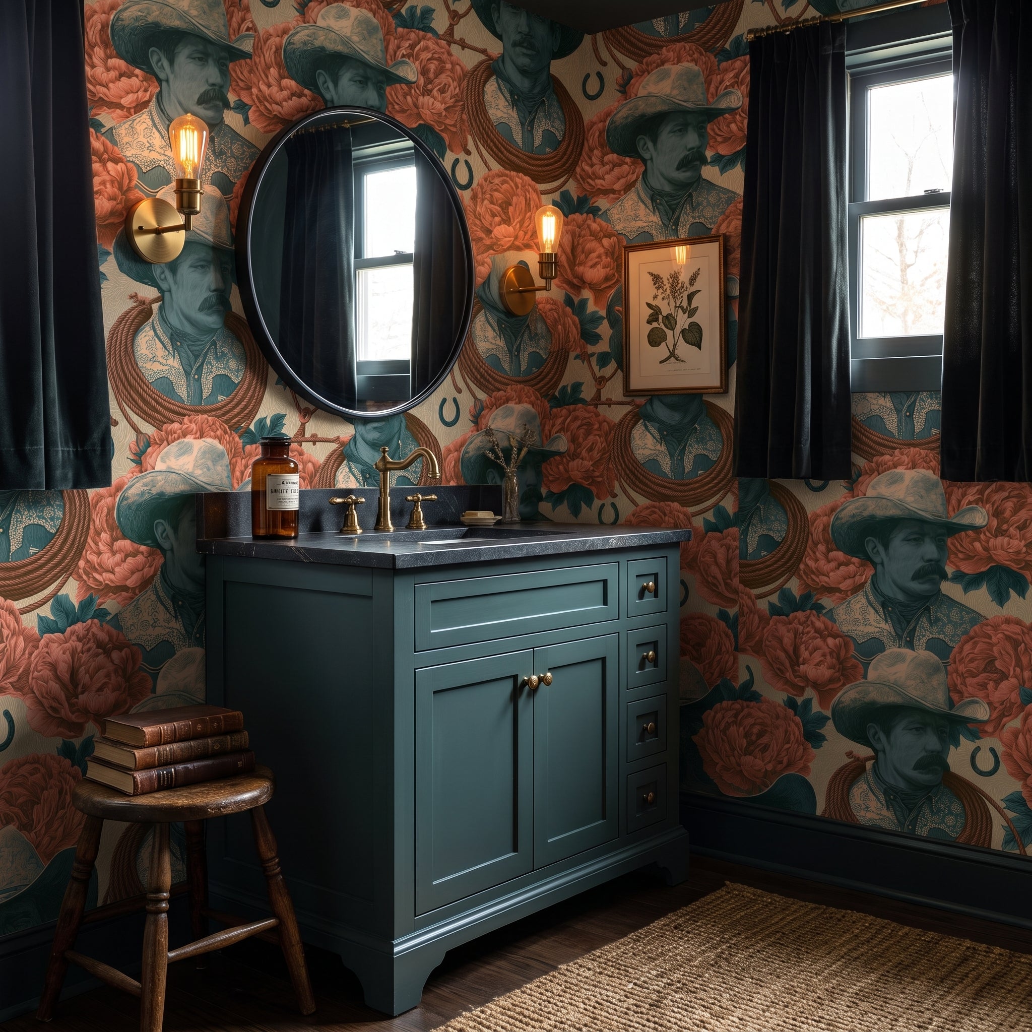 Wrangler's Corsage — styled room 1
