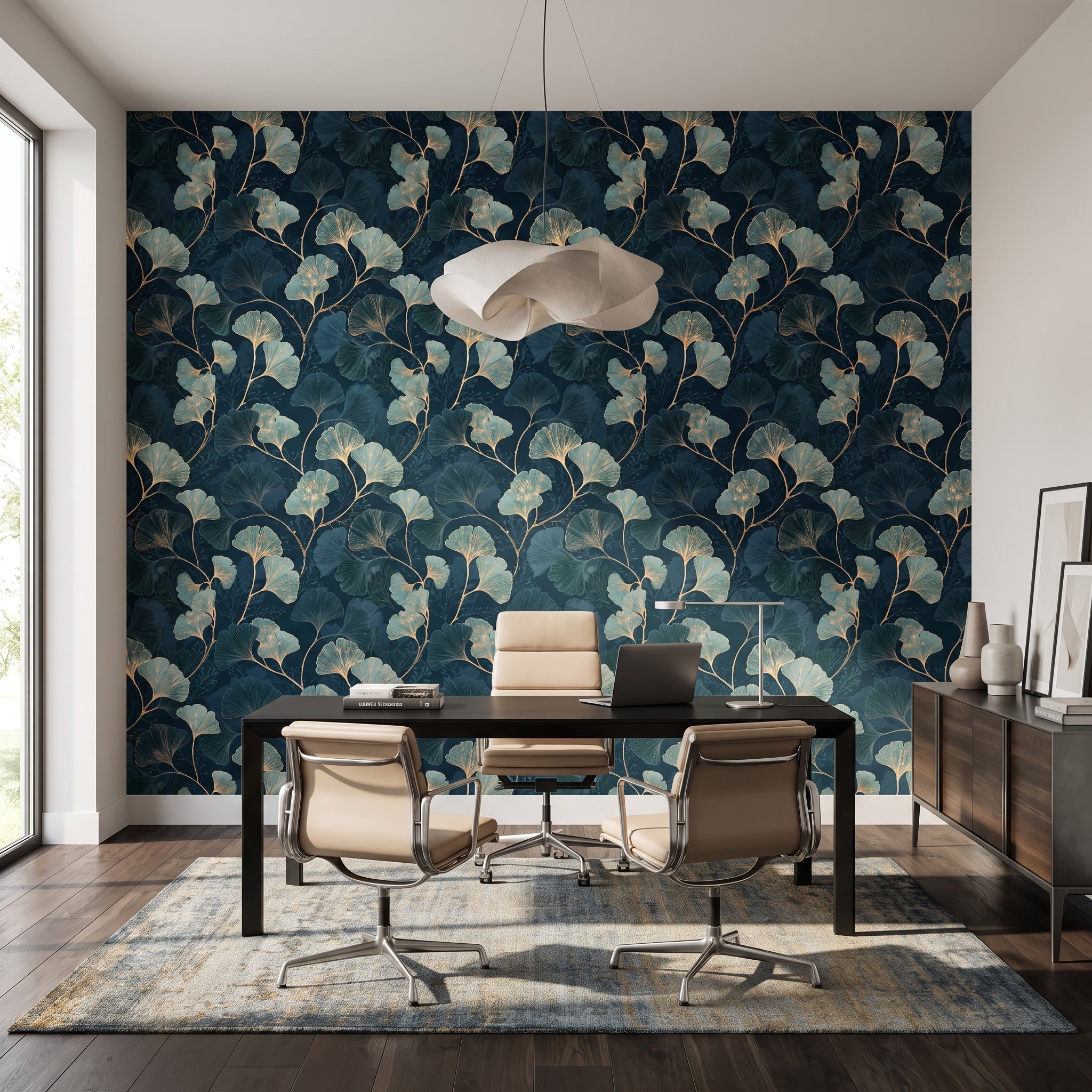 Ginkgo Shadows — styled room 3