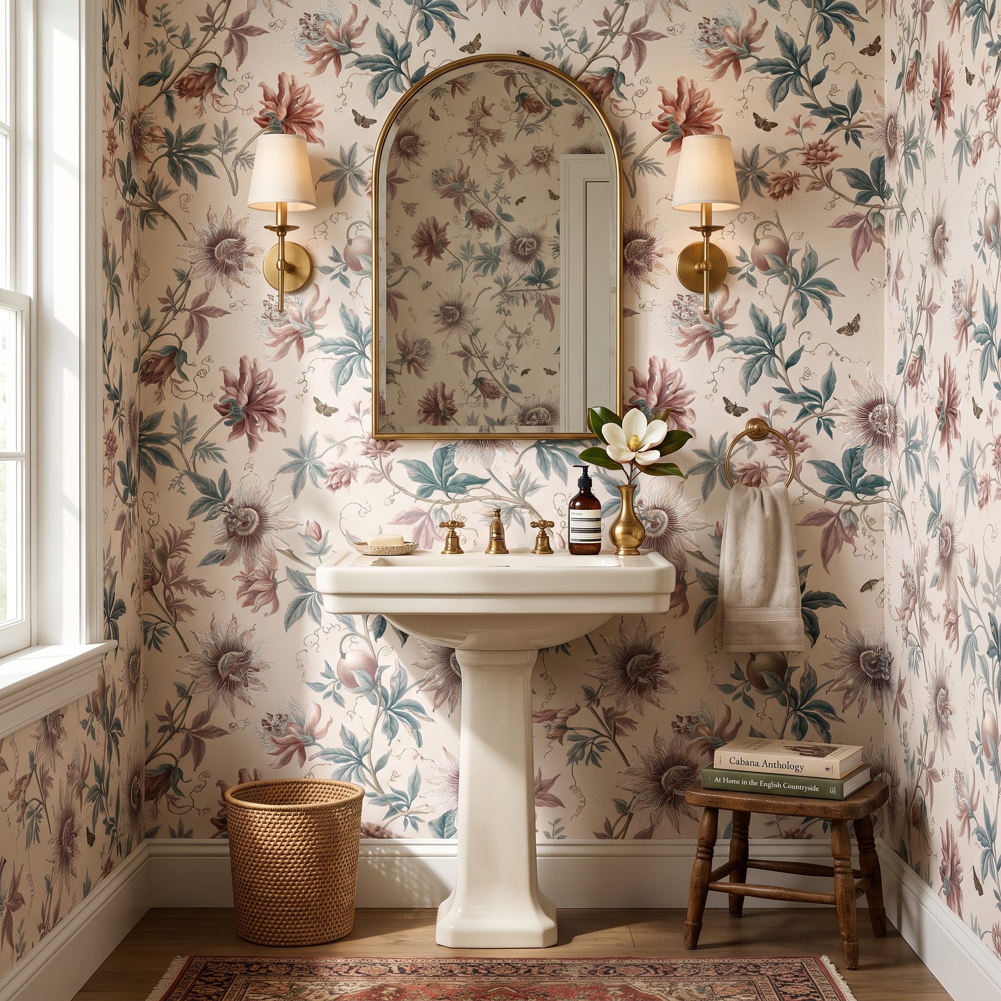 Passiflora Flight — styled room 1