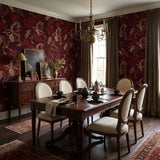 Cavalier in Crimson — styled room 1