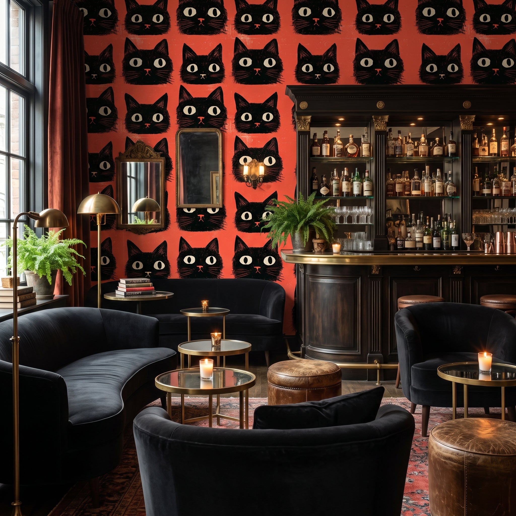 Wide Eyed Watchers — styled room 3